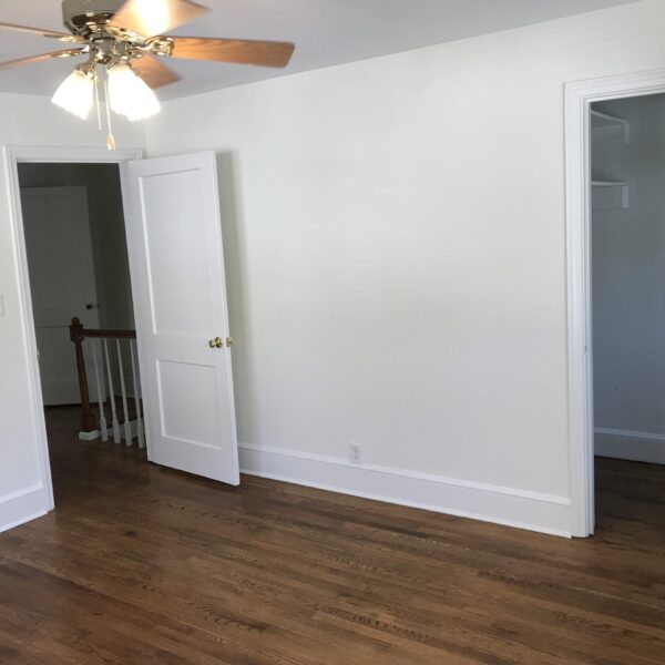 Primary Bedroom and closet